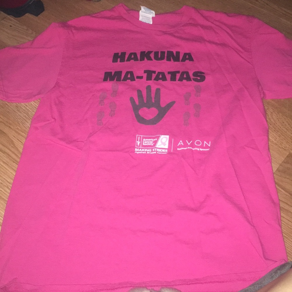 Breast cancer awareness t shirt size M unisex - Picture 2 of 3